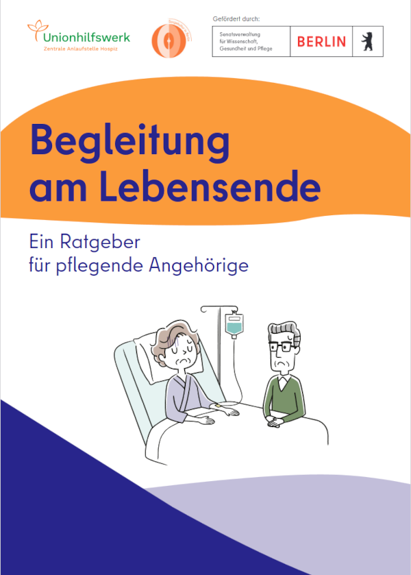 Cover Broschüre Begleitung am Lebensende