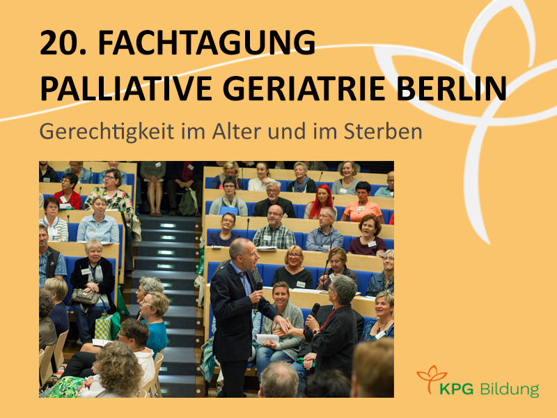 20. Fachtagung Palliative Geriatrie