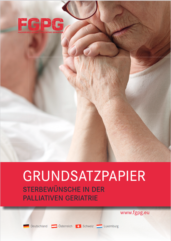 Cover: FGPG Grundsatzpapier Sterbewünsche