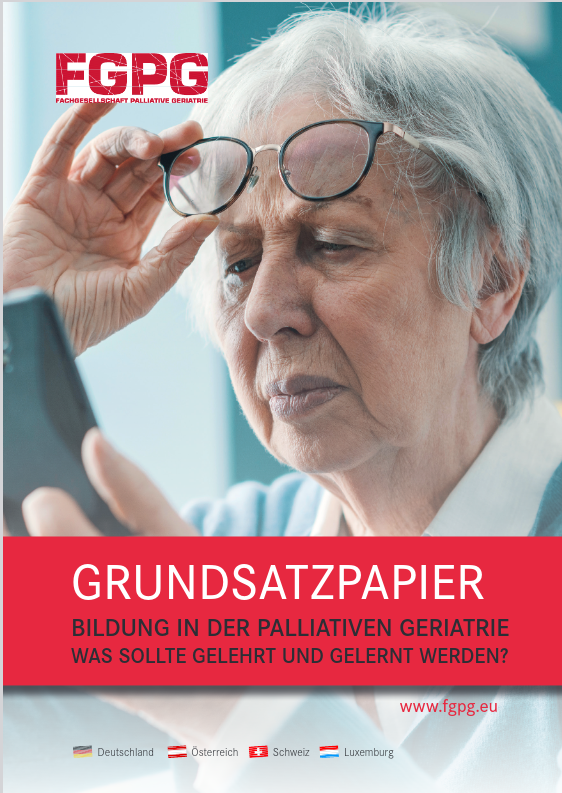 Cover: FGPG Grundsatzpapier Bildung